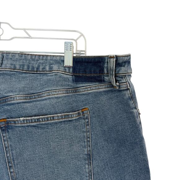 NWT Abercrombie & Fitch The Mom High Rise Curve Love Jeans Size 35 / 20R - Picture 11 of 12